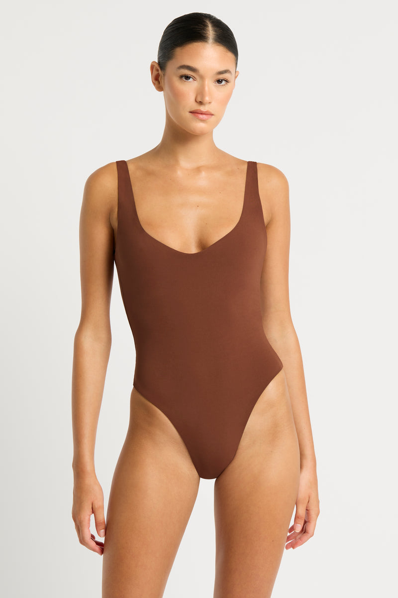 Top BOUND by bond-eye Mara Ribbed One-Piece