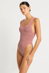 Maxam One Piece in Rooibos Stripe | bond-eye Australia