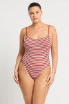 Low Palace One Piece in Rooibos Stripe | bond-eye Australia