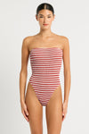 Fane One Piece in Rooibos Stripe | bond-eye Australia