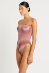 Fane One Piece in Rooibos Stripe | bond-eye Australia