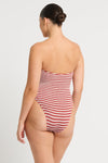 Fane One Piece in Rooibos Stripe | bond-eye Australia