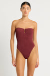 Blake One Piece in Carmine | bond-eye Australia