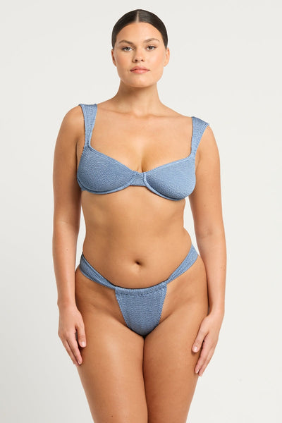 Slate Blue Shimmer / one size