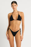 Beaded Tie Side Vista Brief in BLACK TIGER | bond-eye Australia